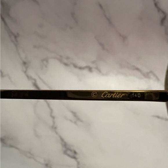 Authentic Mens C de Cartier Glasses - Picture 8 of 14
